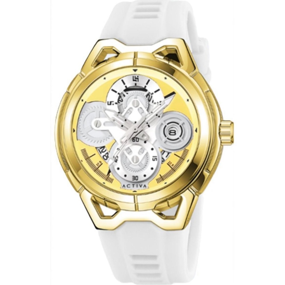 Activa Drift X Invicta Men's Watch - 44mm, White (ACW9349-010)
